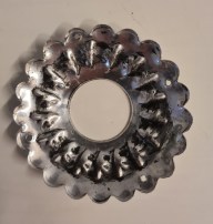 Kerzenring Metall  9cm 5.00
